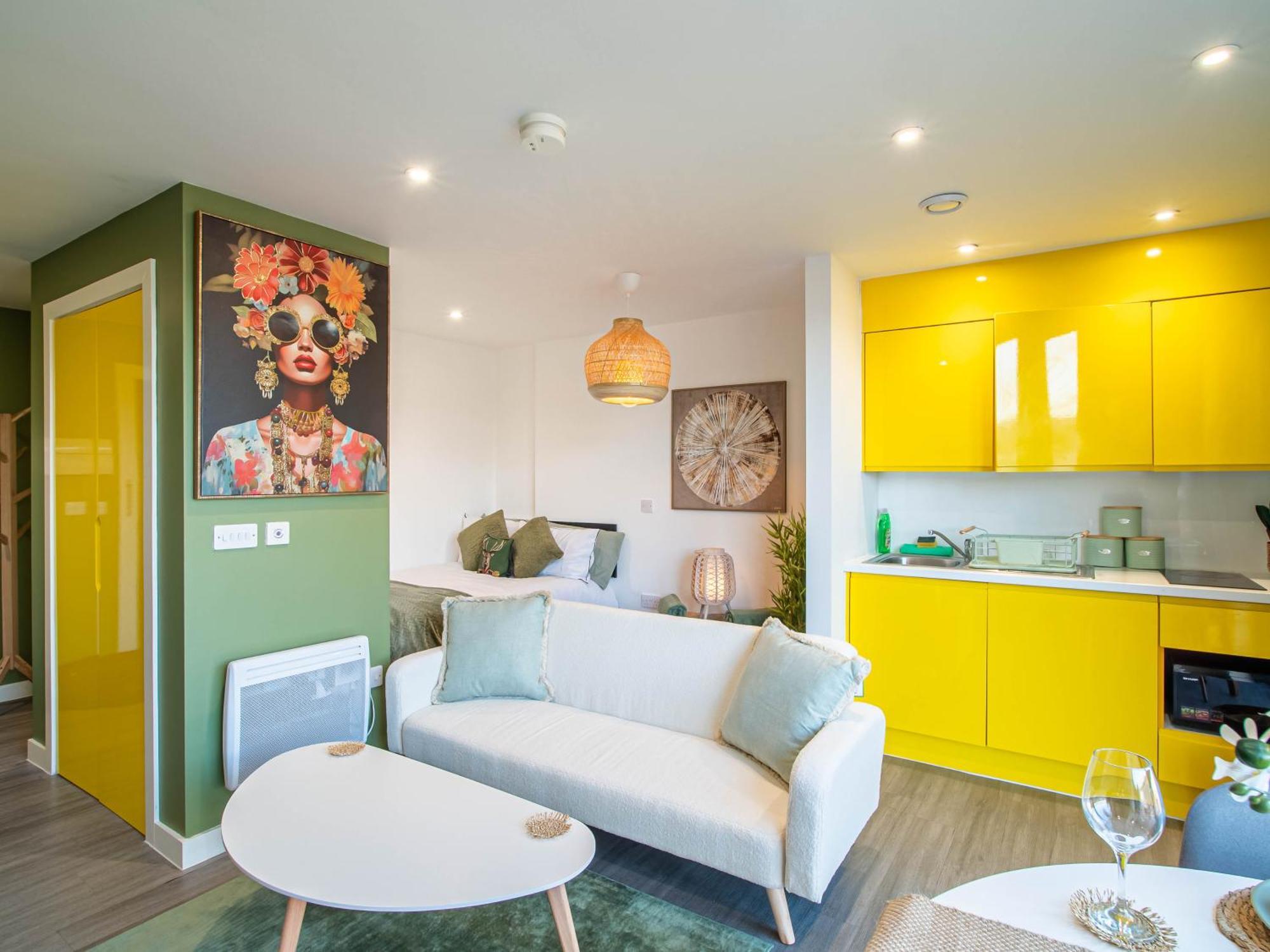 Lovely Studio Apartment 谢菲尔德 外观 照片